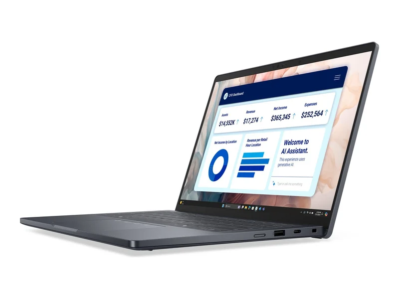 Laptop Dell Pro 14 Premium PA14250, Intel Core Ultra 7 - 8 Núcleos, 32GB DDR5, 512 GB SSD, Intel Arc Graphics 140V