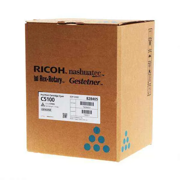 Ricoh Pro C5100/C5110 Cyan Tóner Original - 828405