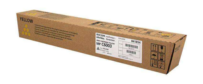Ricoh Aficio MP-C4503/MP-C5503/MP-C6003 Amarillo Tóner Original - 841854