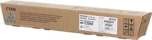 Ricoh Aficio MP-C2503SP/MP-C2003SP/MP-C2011SP Cyan Tóner Original - 841931