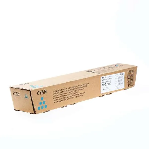 Ricoh Aficio MP-C3002/MP-C3502 Cyan Tóner Original - 842019/841654/841742
