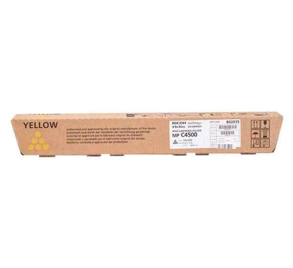 Ricoh Aficio MP-C3500/MP-C4500 Amarillo Tóner Original - 884931/888609/842035