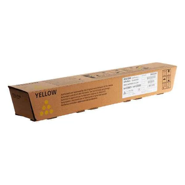 Ricoh Aficio MP-C2800/MP-C3300/MP-C3001/MP-C3501 Amarillo Tóner Original - 841125/842044/841425