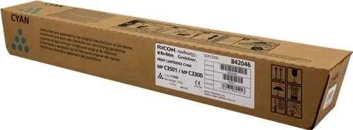Ricoh Aficio MP-C2800/MP-C3300/MP-C3001/MP-C3501 Cyan Tóner Original - 841127/842046/841427
