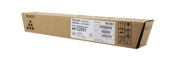 Ricoh Aficio MP-C2051/MP-C2551 Negro Tóner Original - 842061/841504/841587/842465