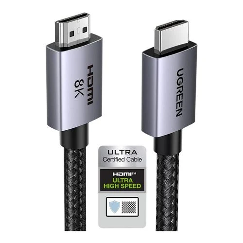 Adaptador HDMI 2.1 UGreen 8K 60Hz 48Gbps Trenzado 2m Gris