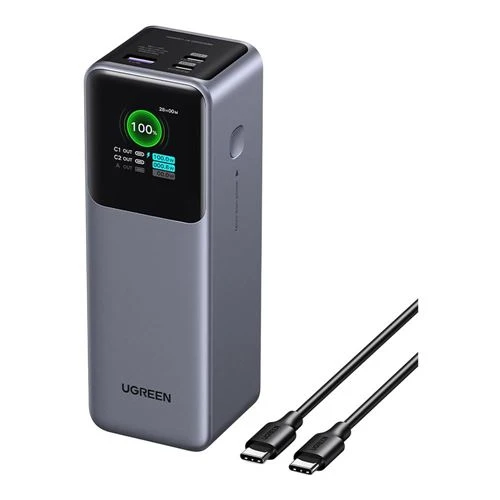 Power Bank UGreen 25000mAh 200W con Pantalla Digital