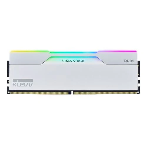 Memoria RAM KLEVV CRAS V RGB 32GB (2x16GB) DDR5-6000 CL30 Blanco