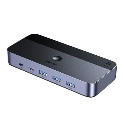 Switch KVM UGreen HDMI 4K 2 Entradas 1 Monitor