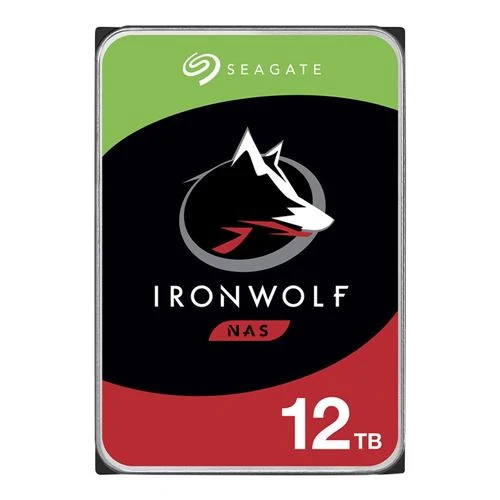 Disco Duro Seagate IronWolf 12TB NAS 7200 RPM SATA III 3.5"