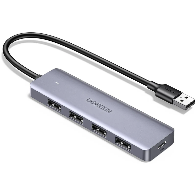 Hub USB UGREEN 4 Puertos USB 3.0 en Aluminio