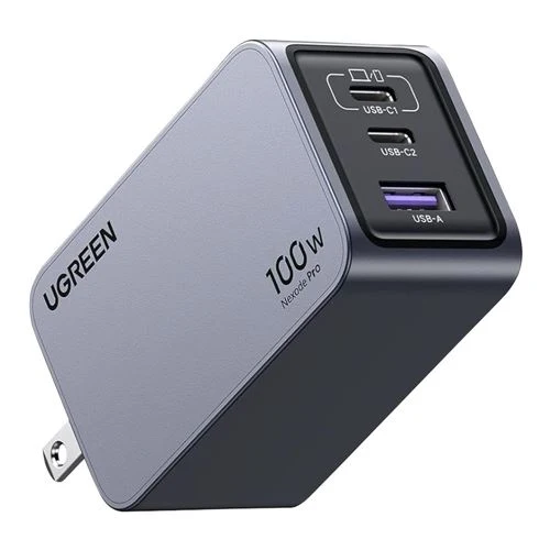 Cargador UGreen Nexode 100W GaN Carga Rapida