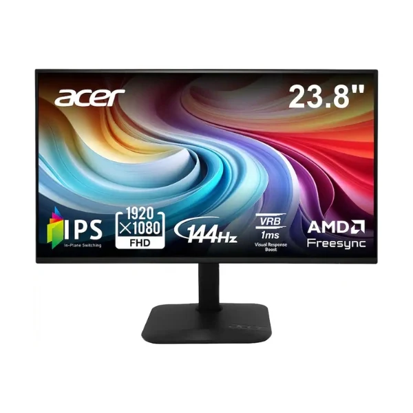Monitor Acer KA242Y P6bi - 23,8" Full HD - (1920 x 1080) IPS - 144 Hz - Black