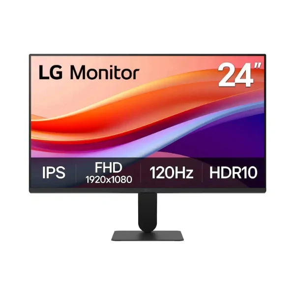 Monitor LG 24U41YA-B - 23,8" Full HD - (1920 x 1080) IPS - 120 Hz - Black