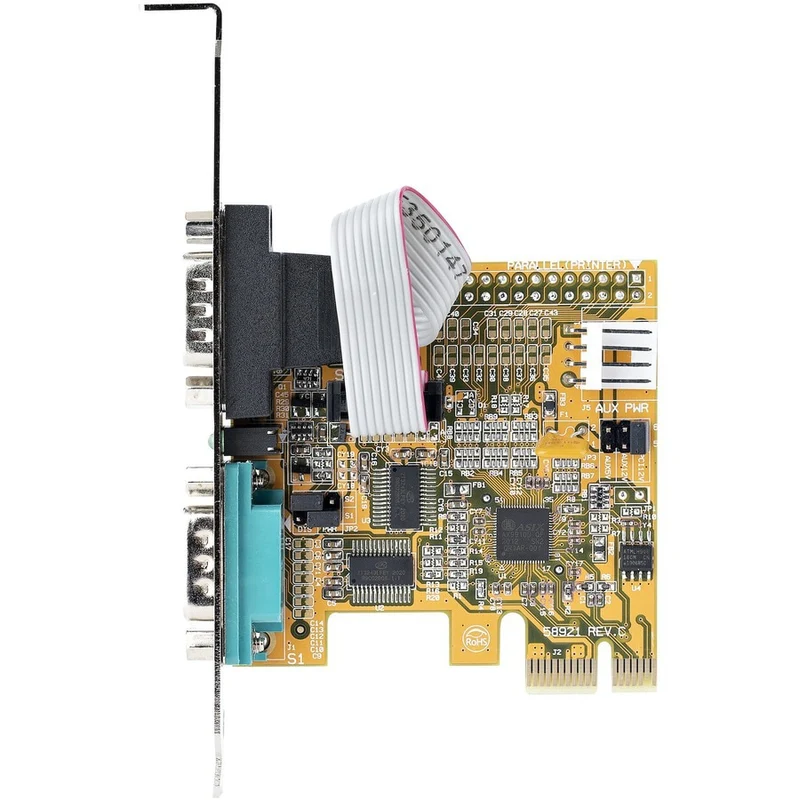Adaptador de Red StarTech.com StarTech 2-Port PCI Express Serial Card