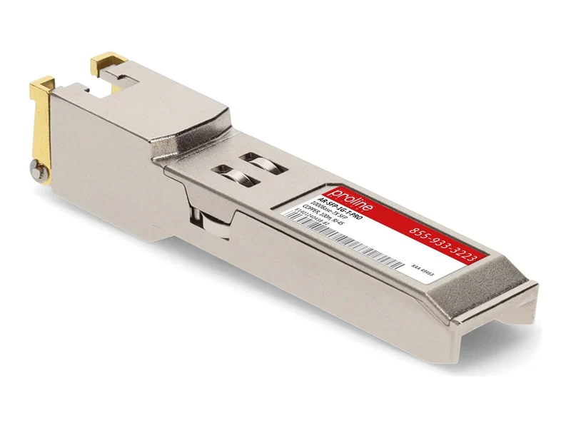 Transceptor de Red Proline Arista Networks SFP-1G-T Compatible TAA 10/100/1000Base-TX SFP Transceiver (Copper