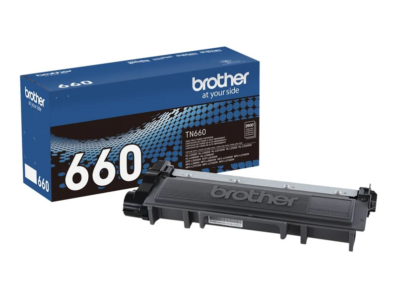 Tóner Brother 660 Negro Alto Rendimiento