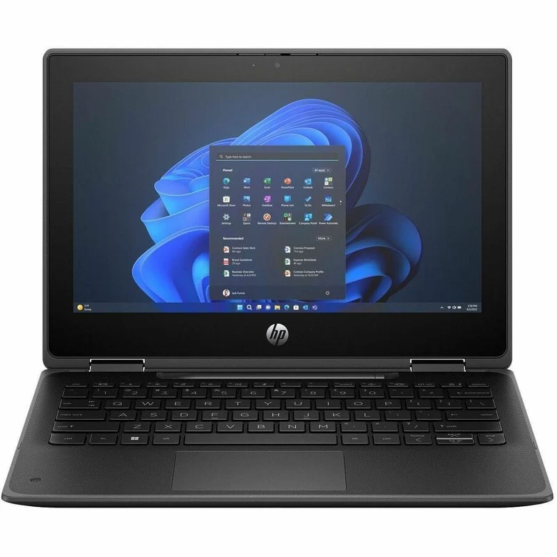 Laptop HP Fortis Flip G1i 11.6" Touchscreen Convertible 2 in 1, Intel N250 4 Núcleos, 8GB DDR5, 128 GB SSD, Táctil