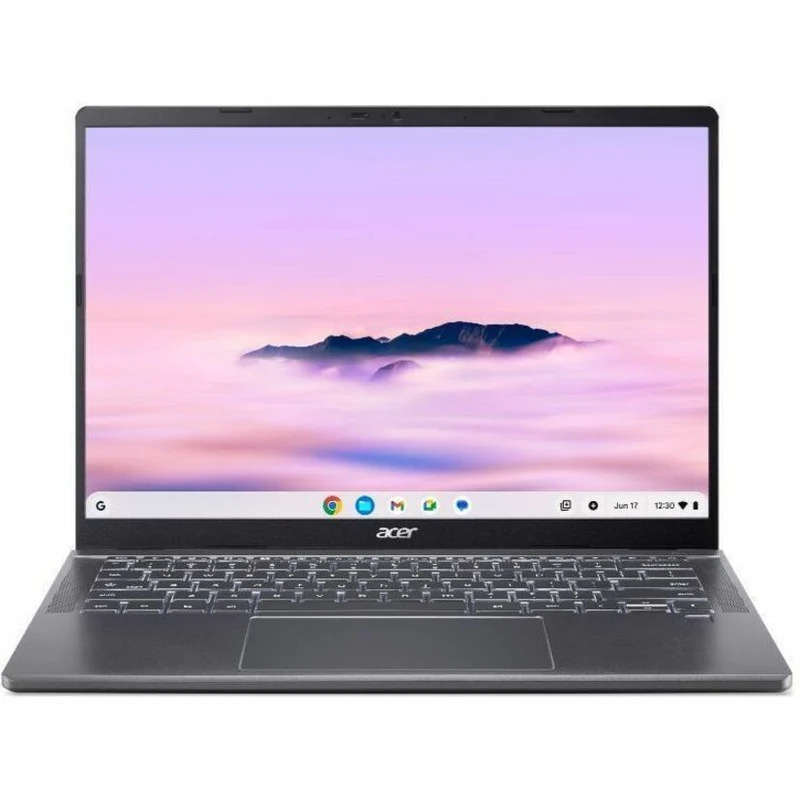 Laptop Acer Chromebook Plus 714 CBE794-1 CBE794-1-52C9 14" Clamshell Chromebook, Intel Core Ultra 5 125U 12 Núcleos, 16GB, 256 GB SSD