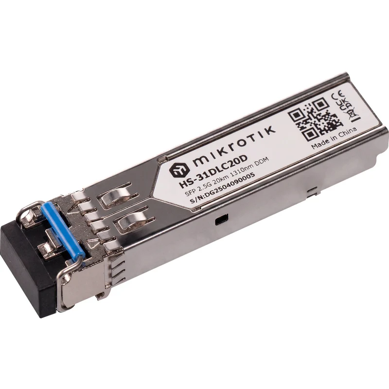 Transceptor MikroTik HS-31DLC20D 2.5G SFP