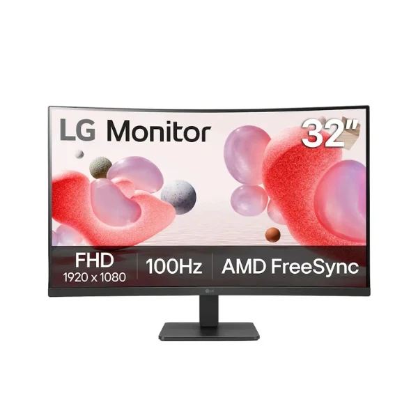 Monitor LG 32MR50C-B - 31,5" Curvo Full HD - (1920 x 1080) VA - 100 Hz - Black