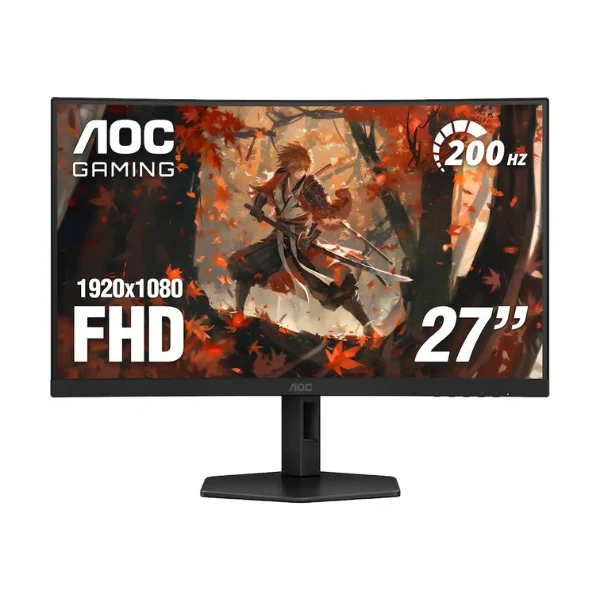 Monitor AOC C27G4HX - 27" Curvo Full HD - (1920 x 1080) VA - 200 Hz - Black