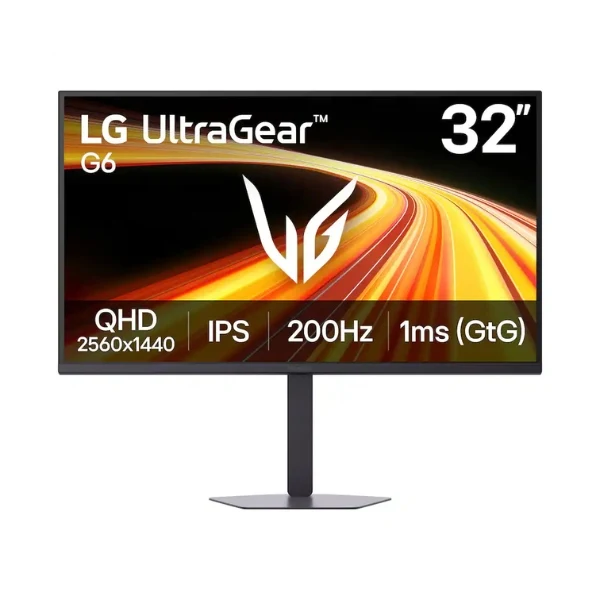 Monitor LG UltraGear G6 32G620B-B - 31,5" 2K QHD - (2560 x 1440) IPS - 200 Hz - Black