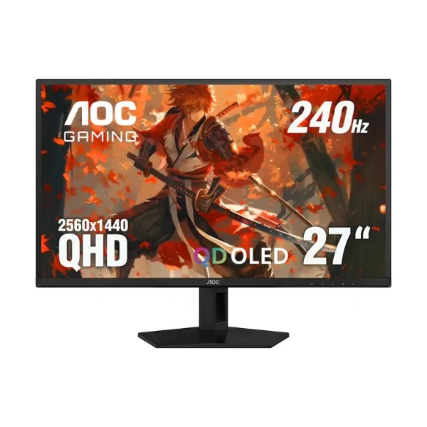 Monitor AOC Q27G41ZDF - 27" 2K QHD - (2560 x 1440) QD-OLED - 240 Hz - Black