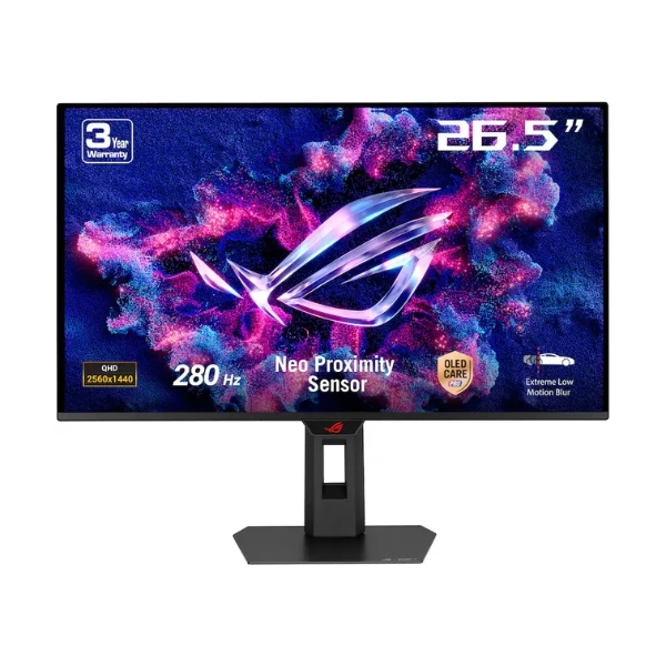 Monitor ASUS ROG Strix XG27ACDMS - 27" 2K QHD - (2560 x 1440) QD-OLED - 280 Hz - Black