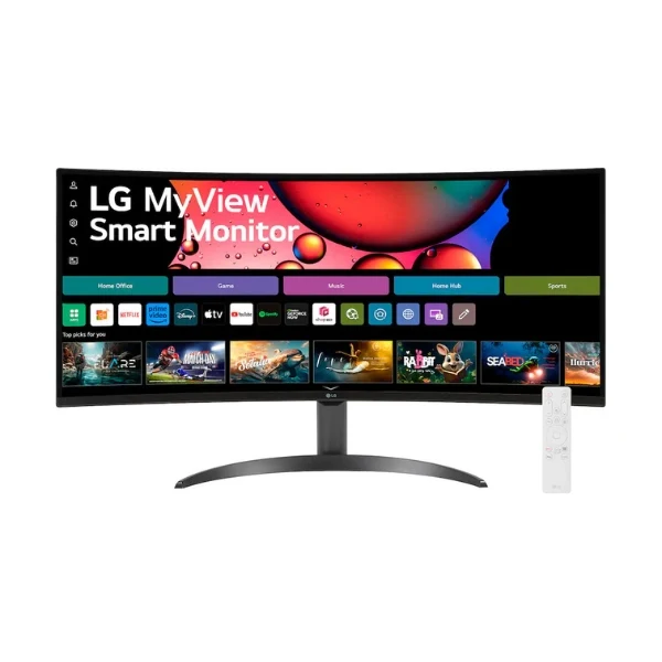 Monitor LG 34SR60QC-B - 34" Curvo WQHD - (3440 x 1440) VA - 100 Hz - Black