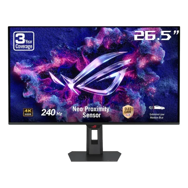 Monitor ASUS ROG Strix XG27UQDMS - 27" 4K UHD - (3840 x 2160) QD-OLED - 240 Hz - Black