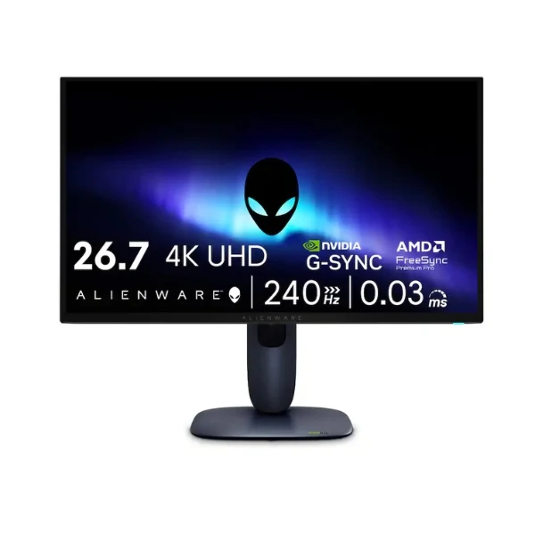 Monitor Alienware AW2725Q - 26,7" 4K UHD - (3840 x 2160) QD-OLED - 240 Hz - Interstellar Indigo