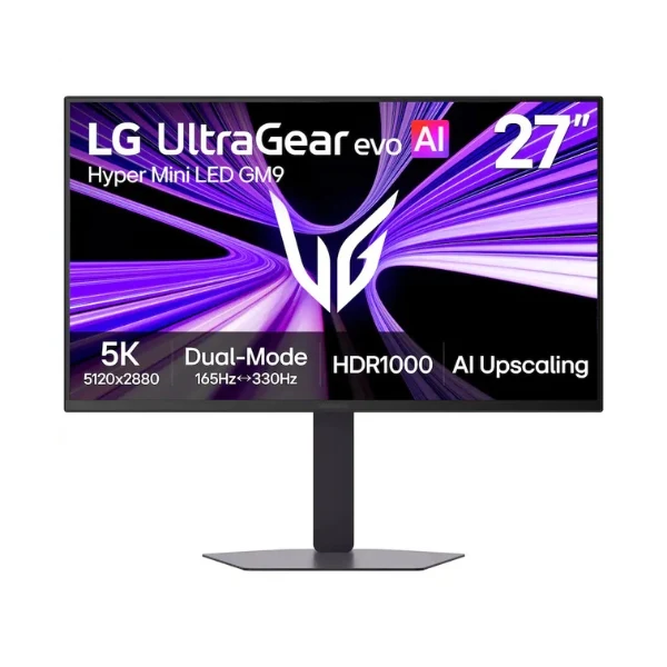 Monitor LG UltraGear evo AI GM9 27GM950B-B - 27" 5K - (5120 x 2880) IPS - 165 Hz - Black