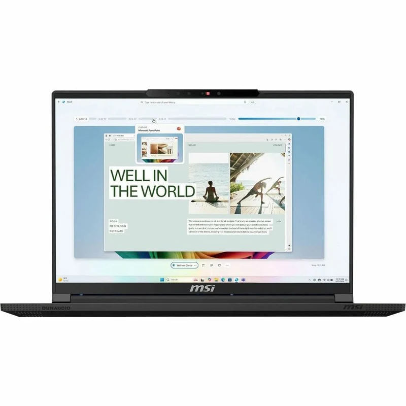 Laptop MSI Stealth A16 AI+ Stealth A16 AI+ A3XWIG-076US, AMD Ryzen AI 9 HX 370 12 Núcleos, 32GB, 2 TB, GeForce RTX 5080