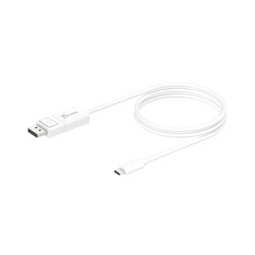 Cable USB-C a DisplayPort 8K j5create JCA141 4 ft Blanco