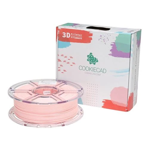 Filamento PLA Cookiecad 1.75mm Rosa Pálido 1kg para Impresión 3D