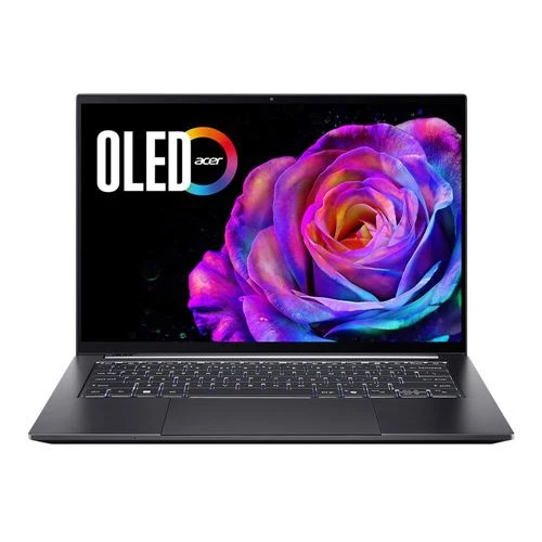 Laptop Acer Swift X 14 AI OLED Ryzen AI 9 365 RTX 5070 32GB 1TB Gris Titanio