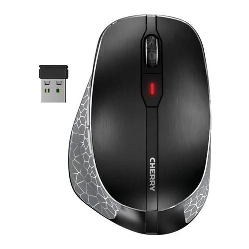 Mouse Cherry MW 8C Ergo Wireless Rechargeable Ergonomic Mouse Negro