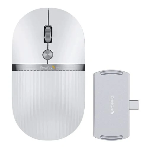 Mouse ProtoArc HUBMOUSE WHITE Blanco