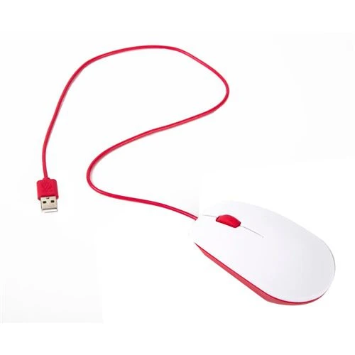 Mouse Raspberry Pi Official Raspberry Pi Optical USB Mouse Blanco