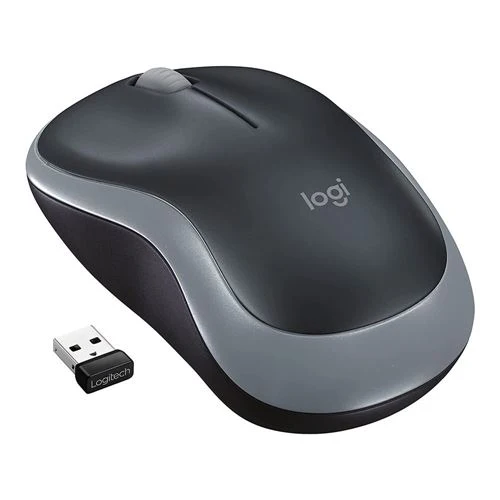 Mouse Logitech M185 Wireless Optical Mouse Gris