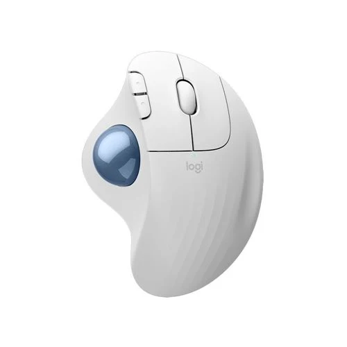 Mouse Logitech ERGO M575S Wireless Trackball Blanco