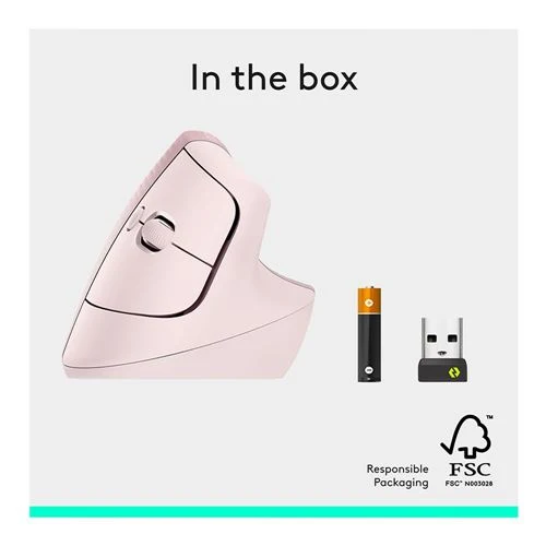 Mouse Logitech Lift Vertical Ergonomic Wireless Mouse