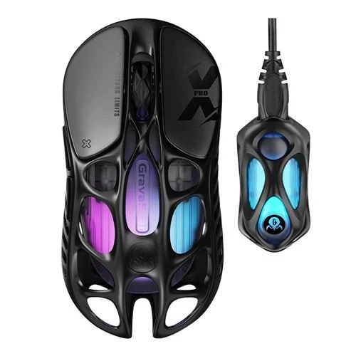 Mouse Mercury X Pro 8KHz Wireless Gaming Mouse Negro