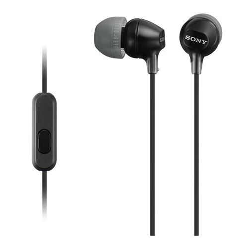 Audífonos Sony MDREX15AP In-Ear Earbud Headphones Negro