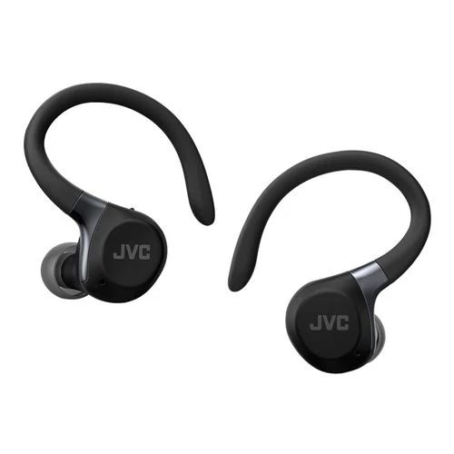 Audífonos JVC Sport Active Noise Cancelling True Wireless Bluetooth Earbuds Negro
