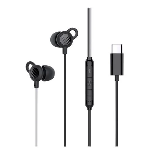 Audífonos MEE Audio SleepTones Wired USB Type-C Silicone Sleeping Earbuds Negro