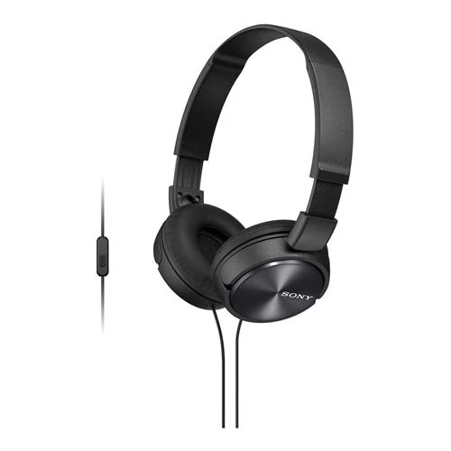 Audífonos Sony MDR-ZX310AP Wired On-ear Folding Headphones Negro