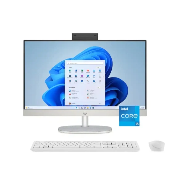 Todo en uno HP 23,8" Intel Core i5 1334U (4.6 GHz) - 8 GB DDR4 - 512 GB NVMe M.2 - Intel UHD Graphics - 90 W - Win 11 Home - Shell White