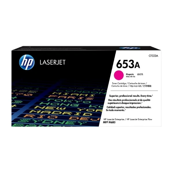 Tóner HP 653A Magenta - 16.500 Páginas - CF323A